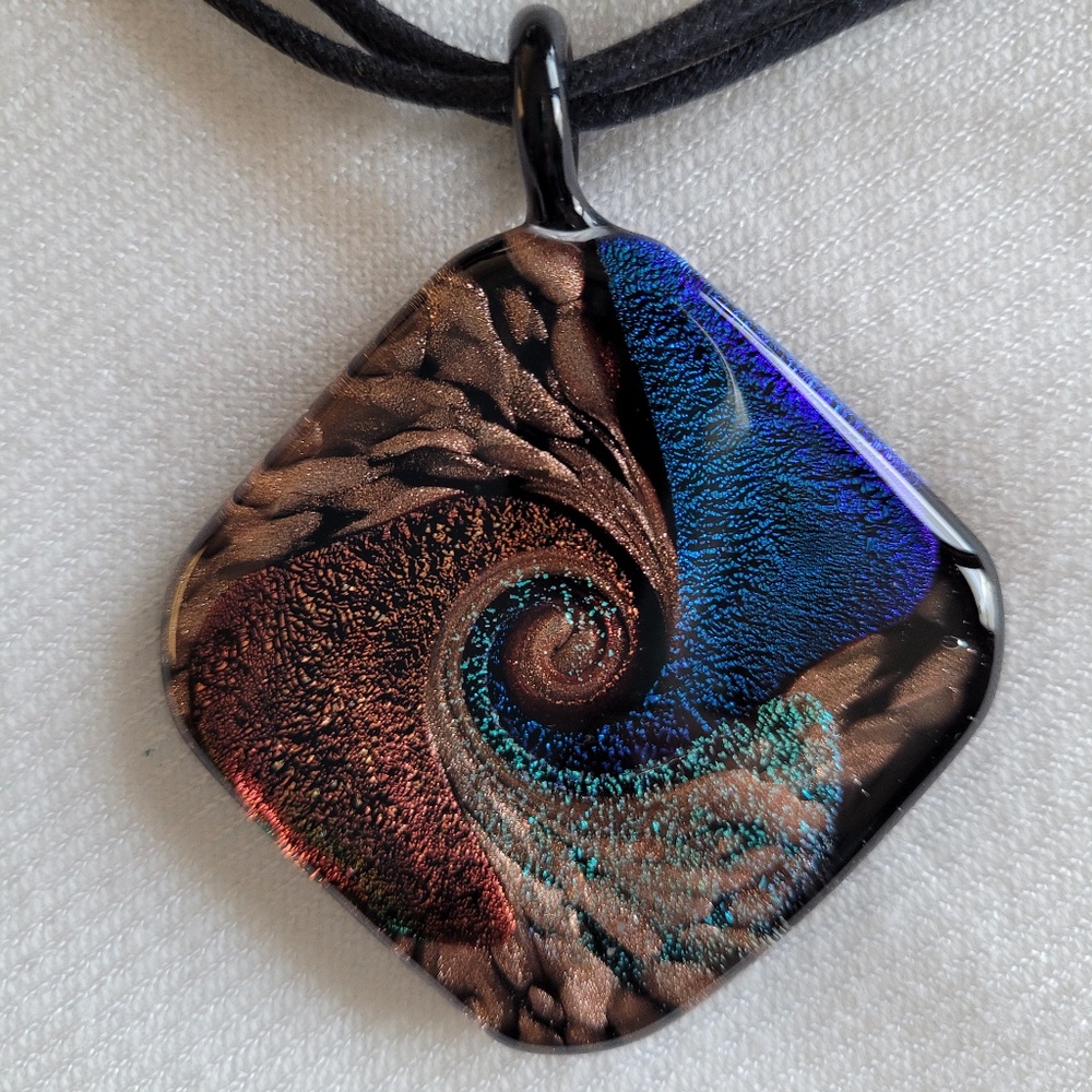 Final price: Murano Glass Pendant Necklace